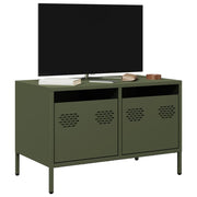 TV ormarić maslinastozeleni 68x39x43,5 cm hladno valjani čelik