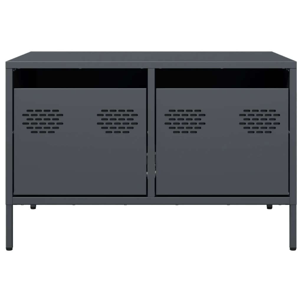 TV ormarić antracit 68x50x43,5 cm hladno valjani čelik