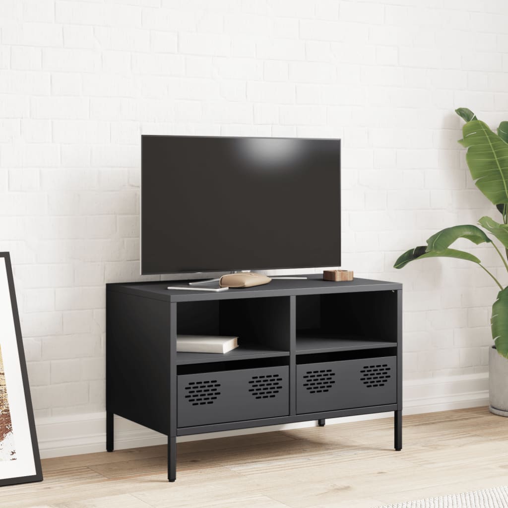 TV ormarić antracit 68x39x43,5 cm hladno valjani čelik