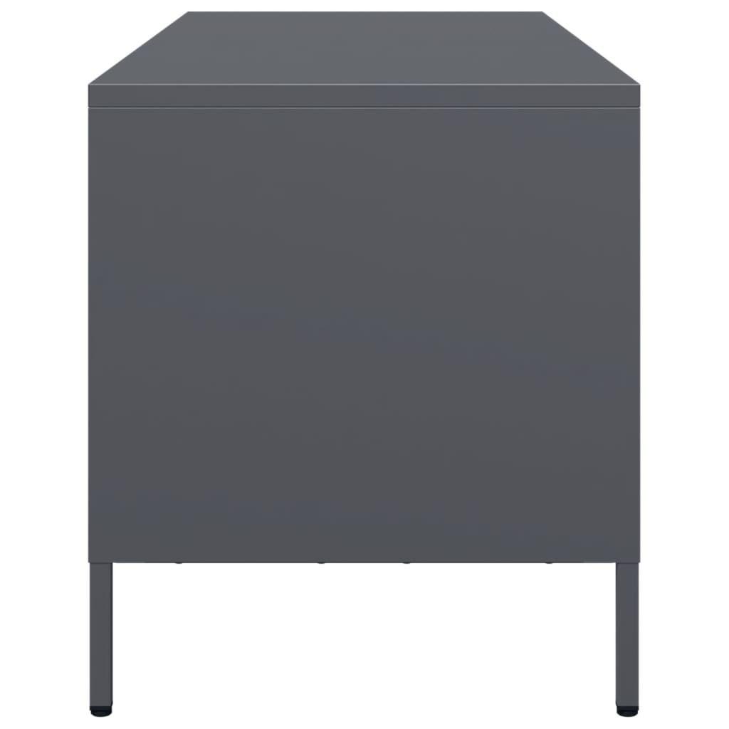 TV ormarić antracit 68x39x43,5 cm hladno valjani čelik