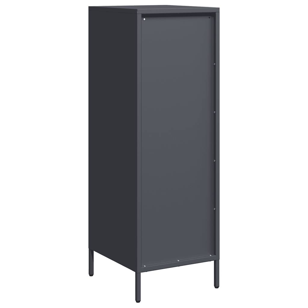 Visoka komoda antracit 39x35x103,5 cm od čelika