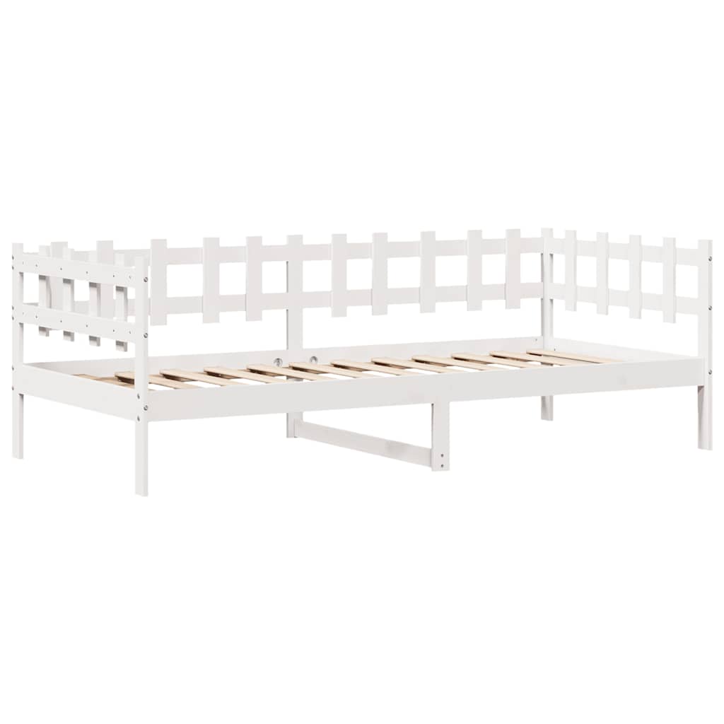 Dnevni krevet s ladicama bez madraca 80x200 cm masivno drvo