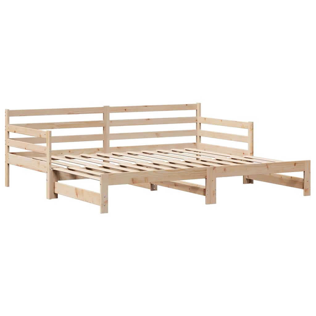Dnevni krevet na razvlačenje s ladicama bez madraca 80x200 cm