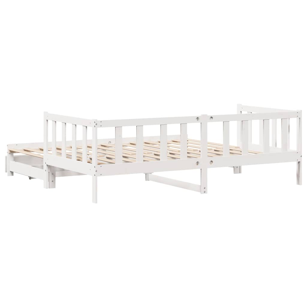 Dnevni krevet na razvlačenje s ladicama bez madraca 80x200 cm