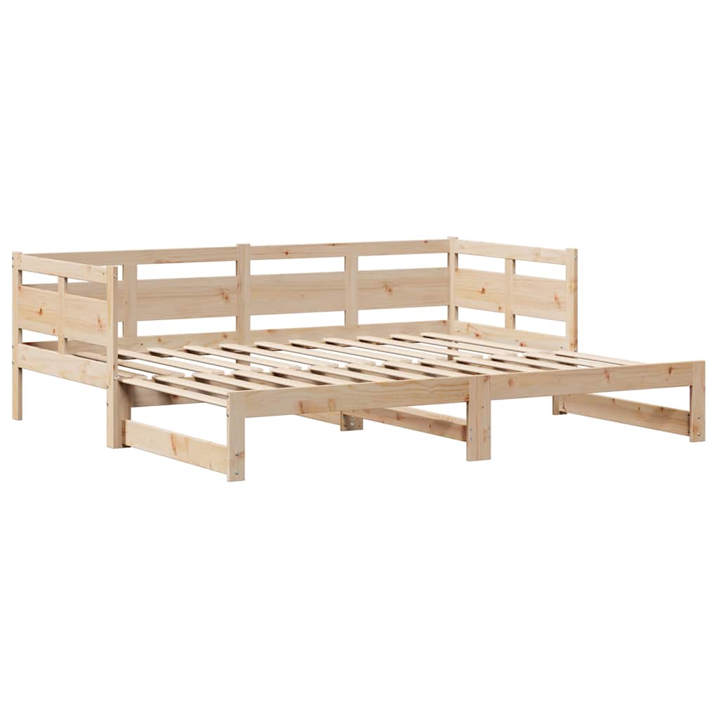 Dnevni krevet na razvlačenje s ladicama bez madraca 80x200 cm