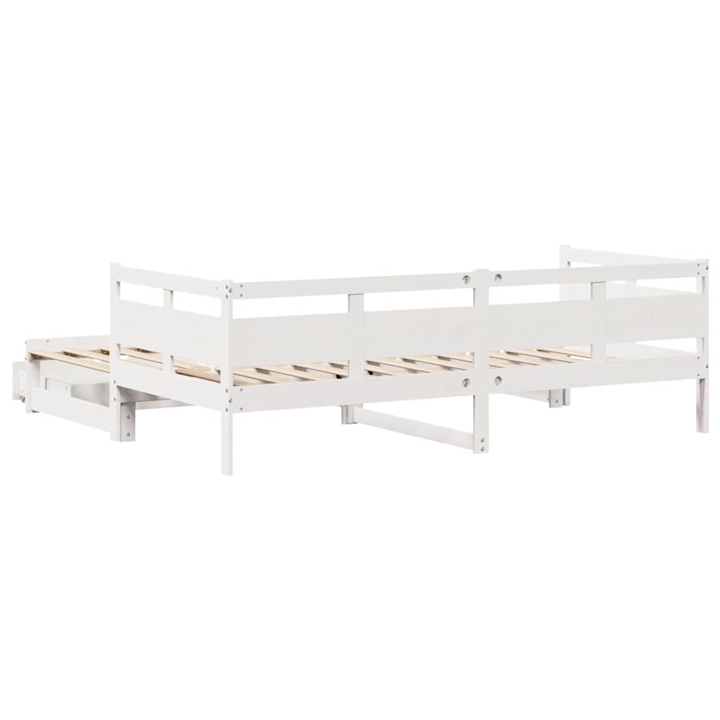 Dnevni krevet na razvlačenje s ladicama bez madraca 80x200 cm