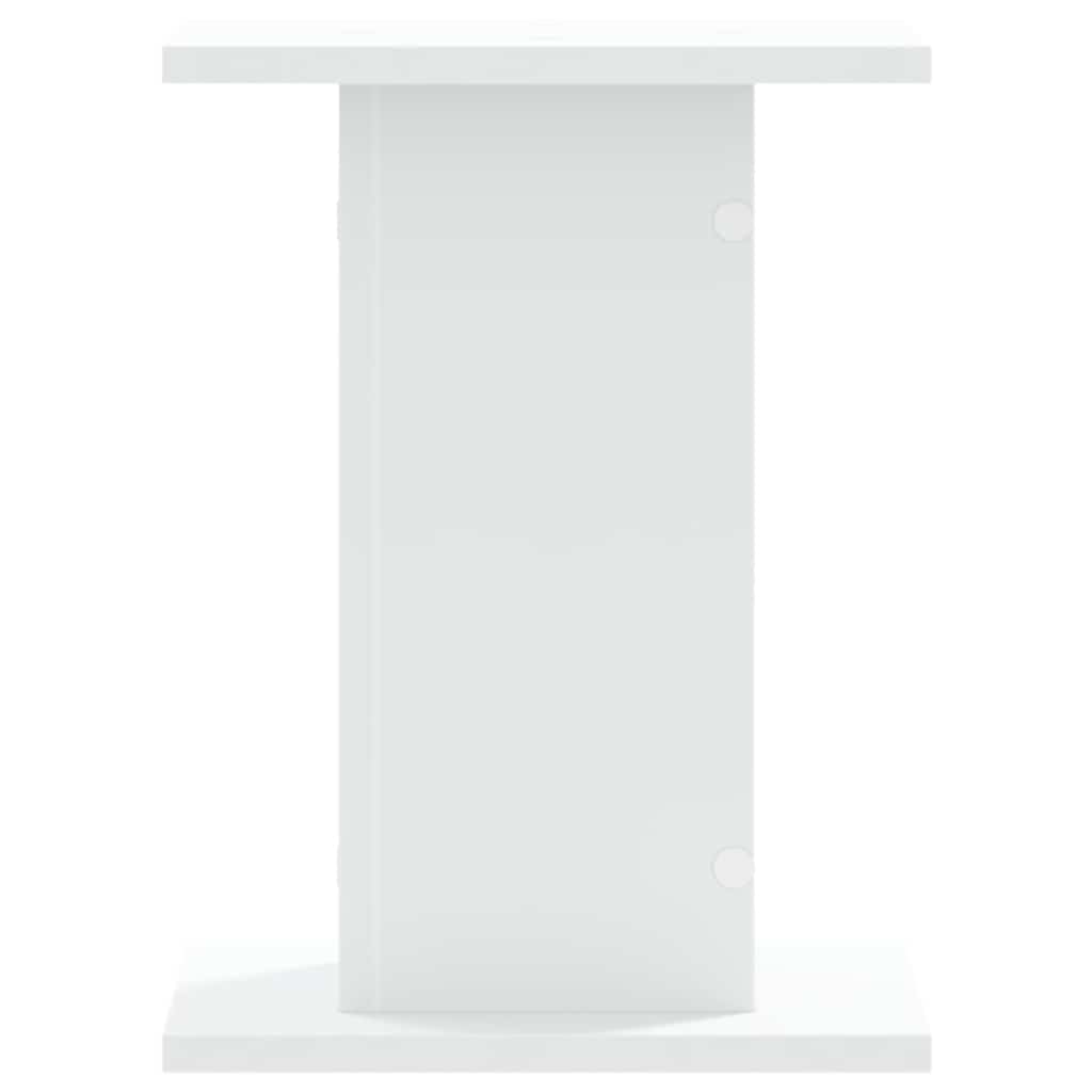 Stalci za zvučnike 2 kom bijeli 30x30x40 cm konstruirano drvo