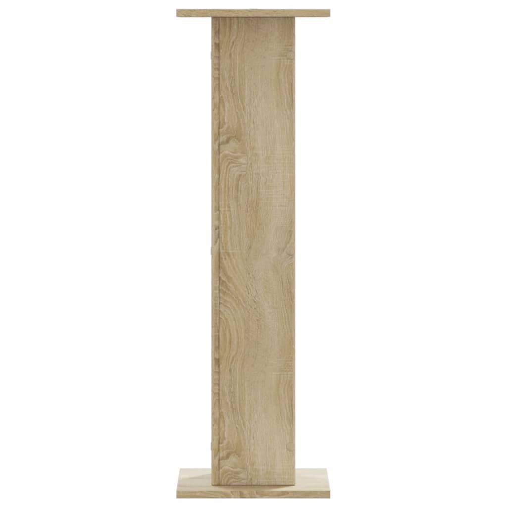 Stalci za zvučnike 2 kom boja hrasta sonome 30x30x95 cm drveni