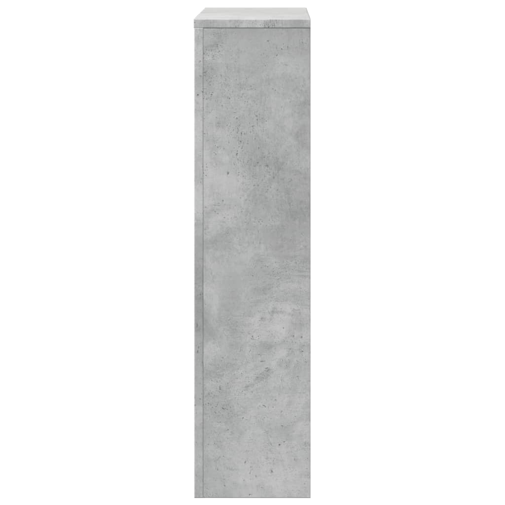 Pokrov za radijator hrasta sonome 78x20x82 cm konstruirano drvo