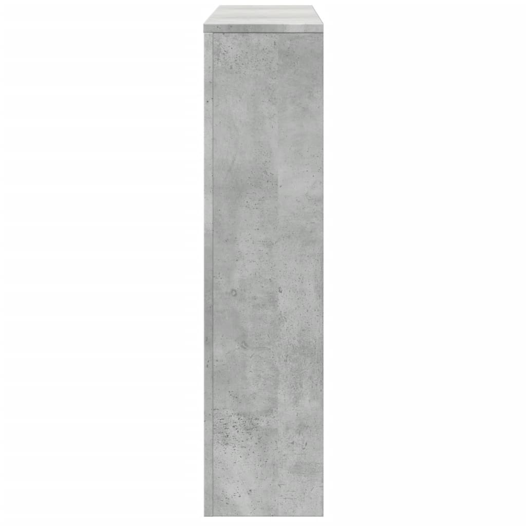Pokrov za radijator hrasta sonome 175x20x82cm konstruirano drvo