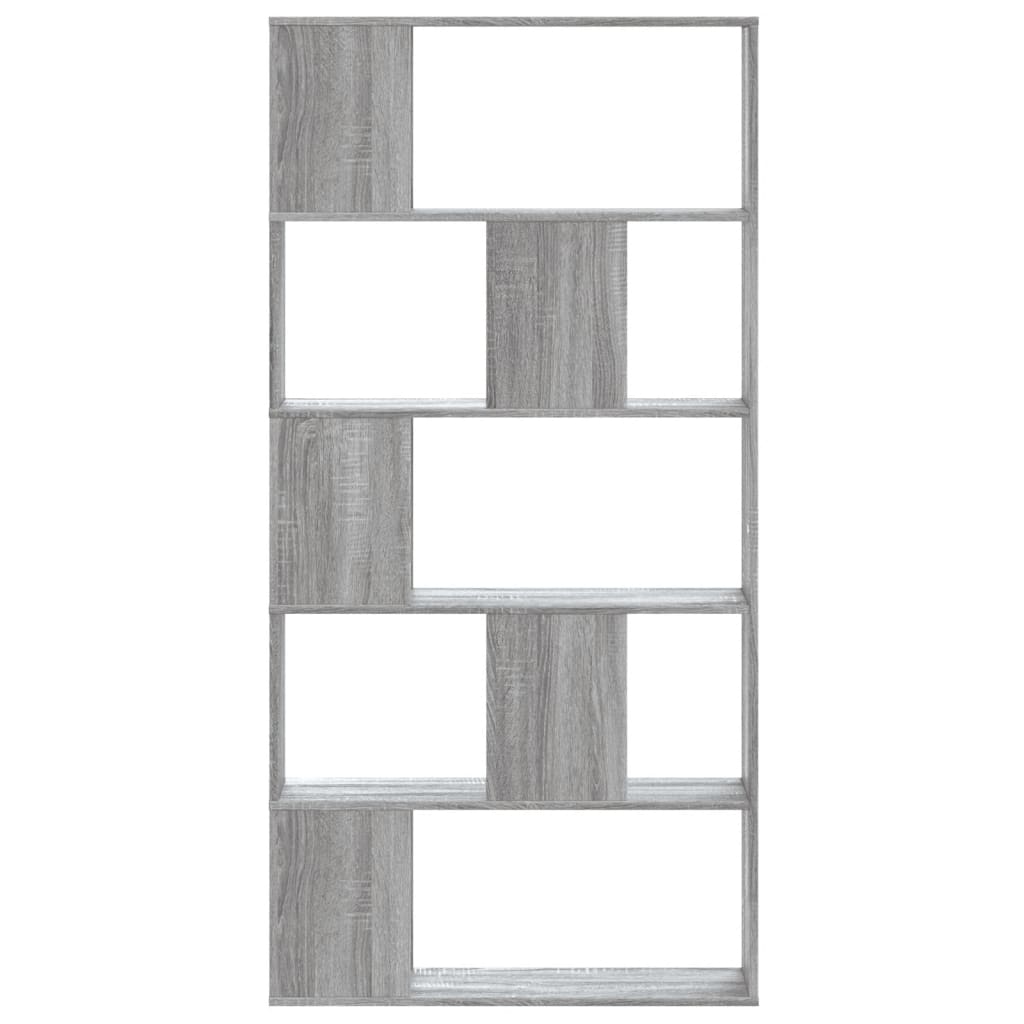 Regal za knjige 5 razina boja hrasta 80,5x23,5x162,5 cm drveni