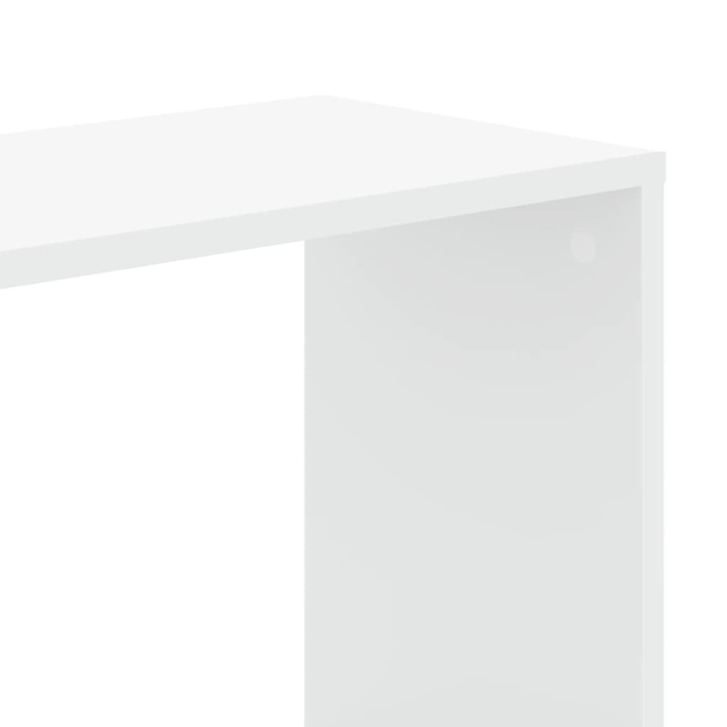 Regal za knjige 5 razina bijeli 45x23,5x162,5 cm drveni