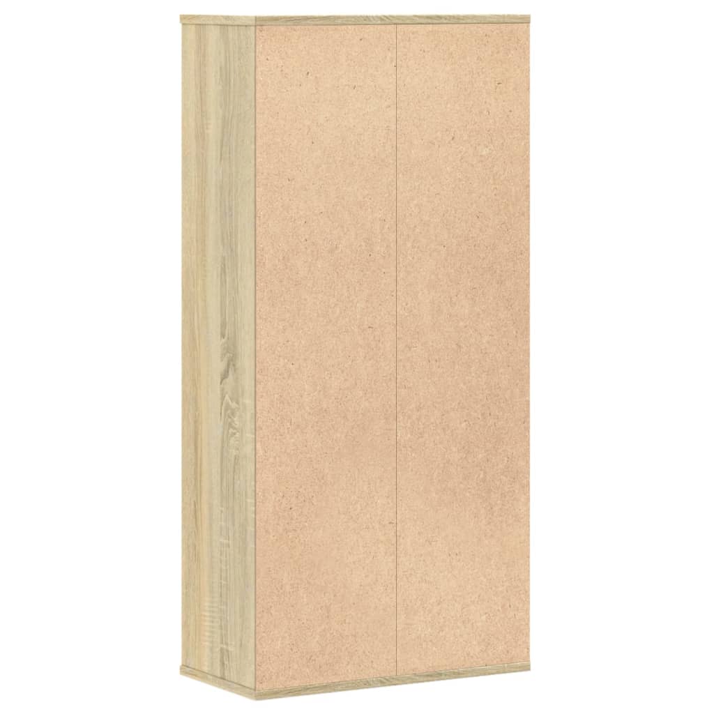 Regal za knjige boja hrasta 50x25x105 cm od konstruiranog drva