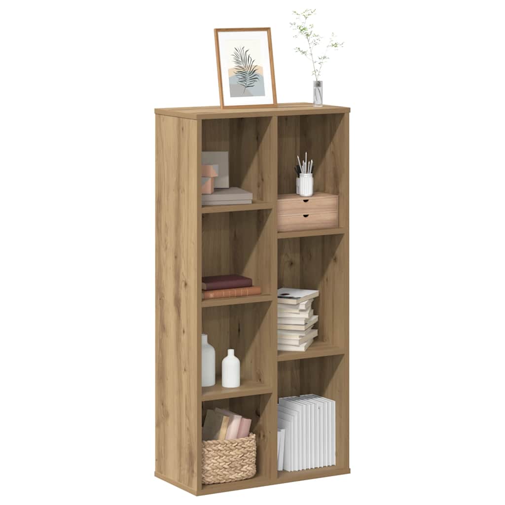 Regal za knjige boja hrasta 50x25x105 cm konstruirano drvo