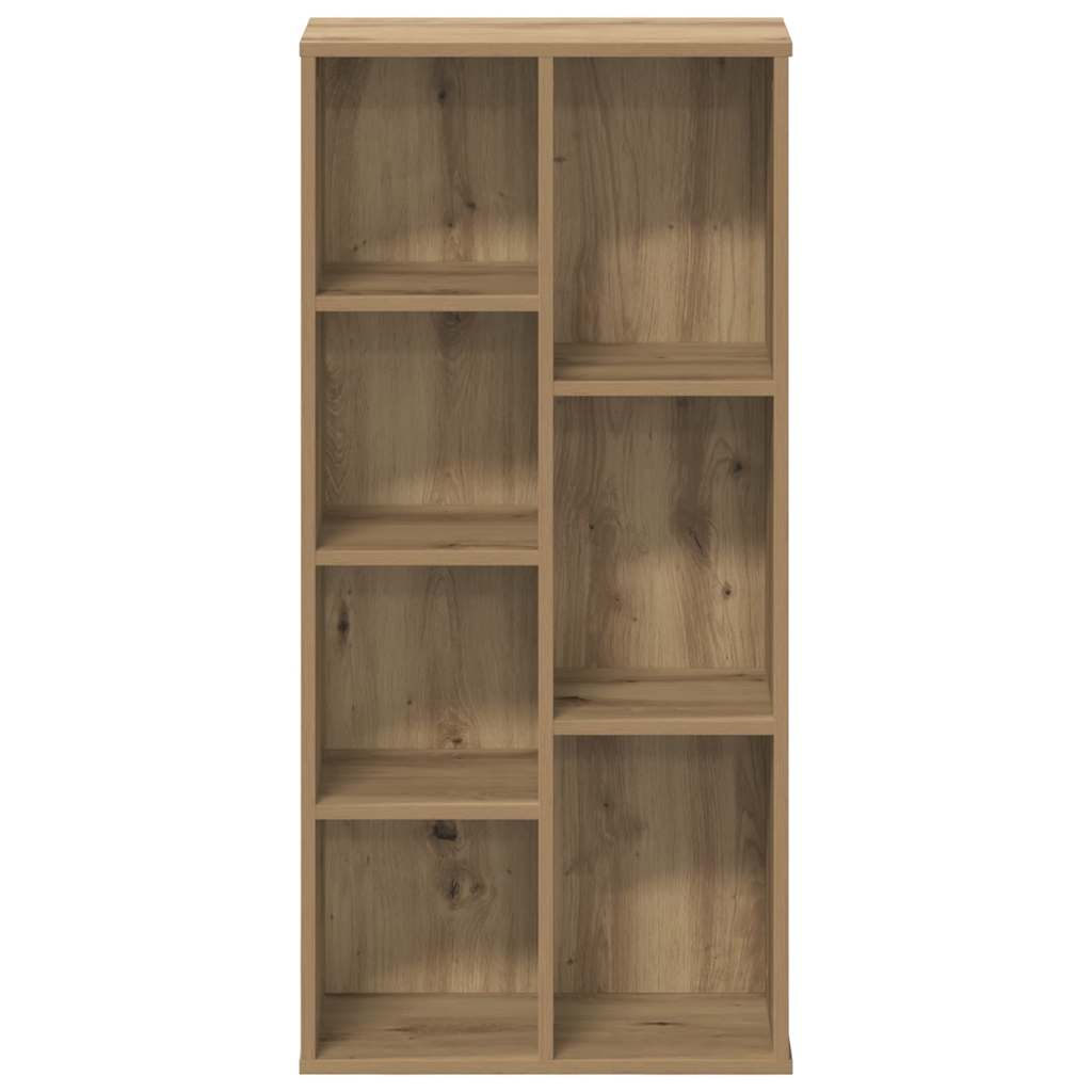 Regal za knjige boja hrasta 50x25x105 cm konstruirano drvo