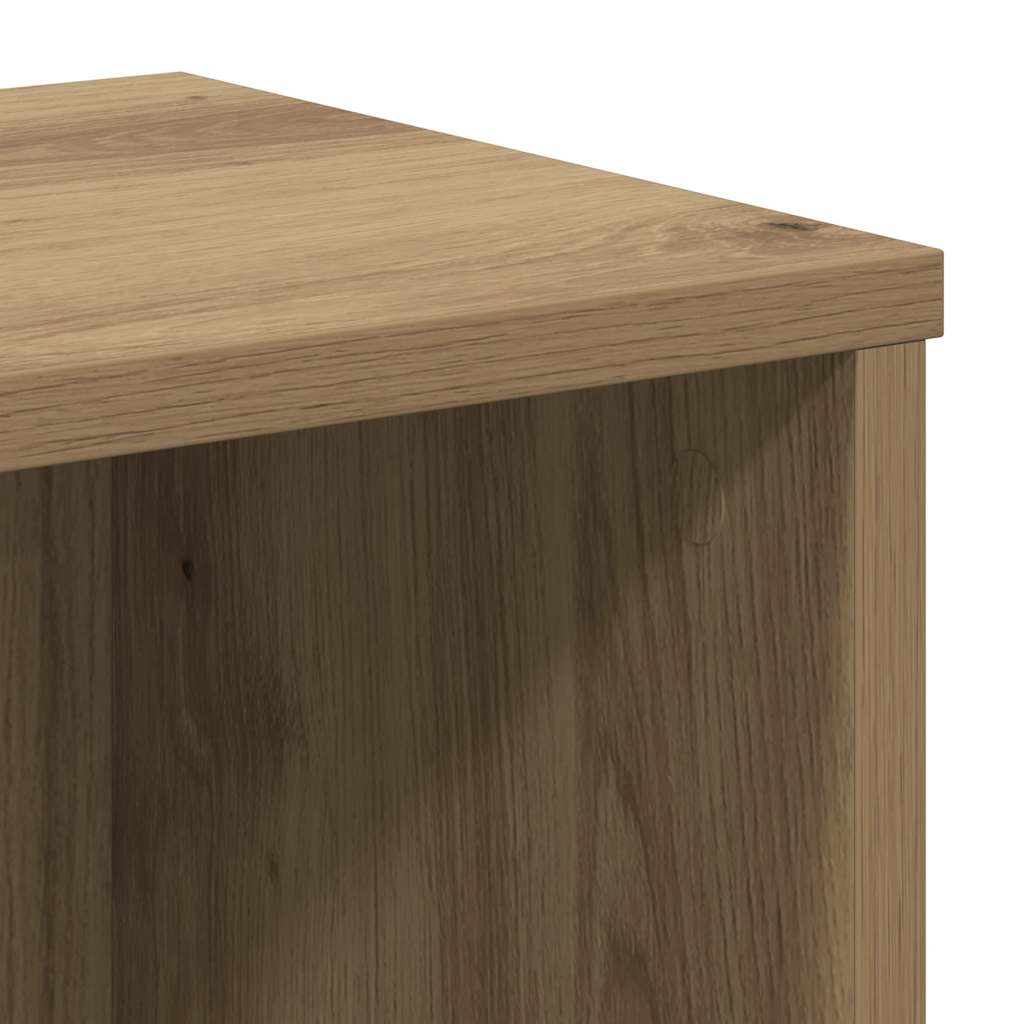 Regal za knjige boja hrasta 50x25x105 cm konstruirano drvo