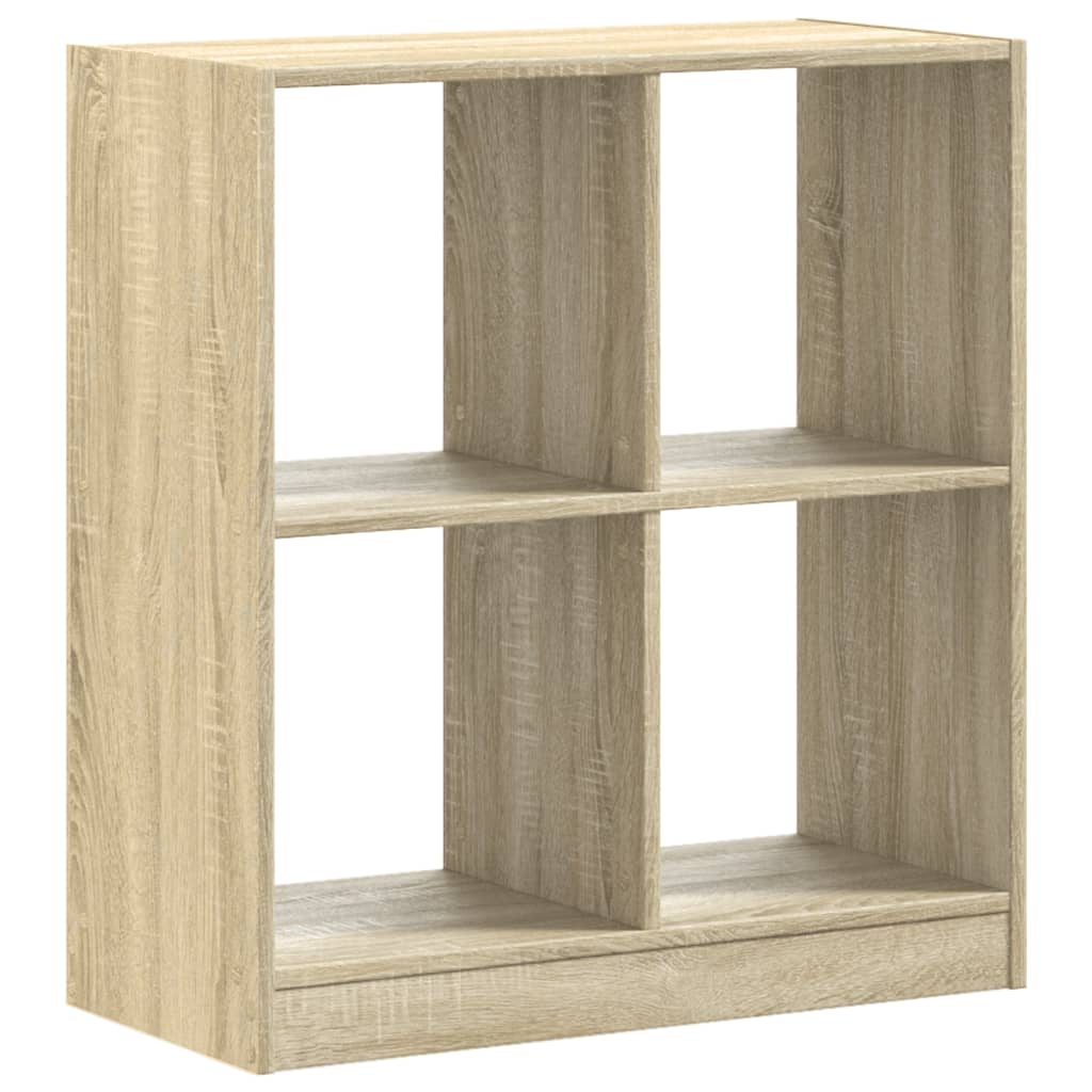Regal za knjige boja hrasta 68,5 x 32 x 75 cm konstruirano drvo