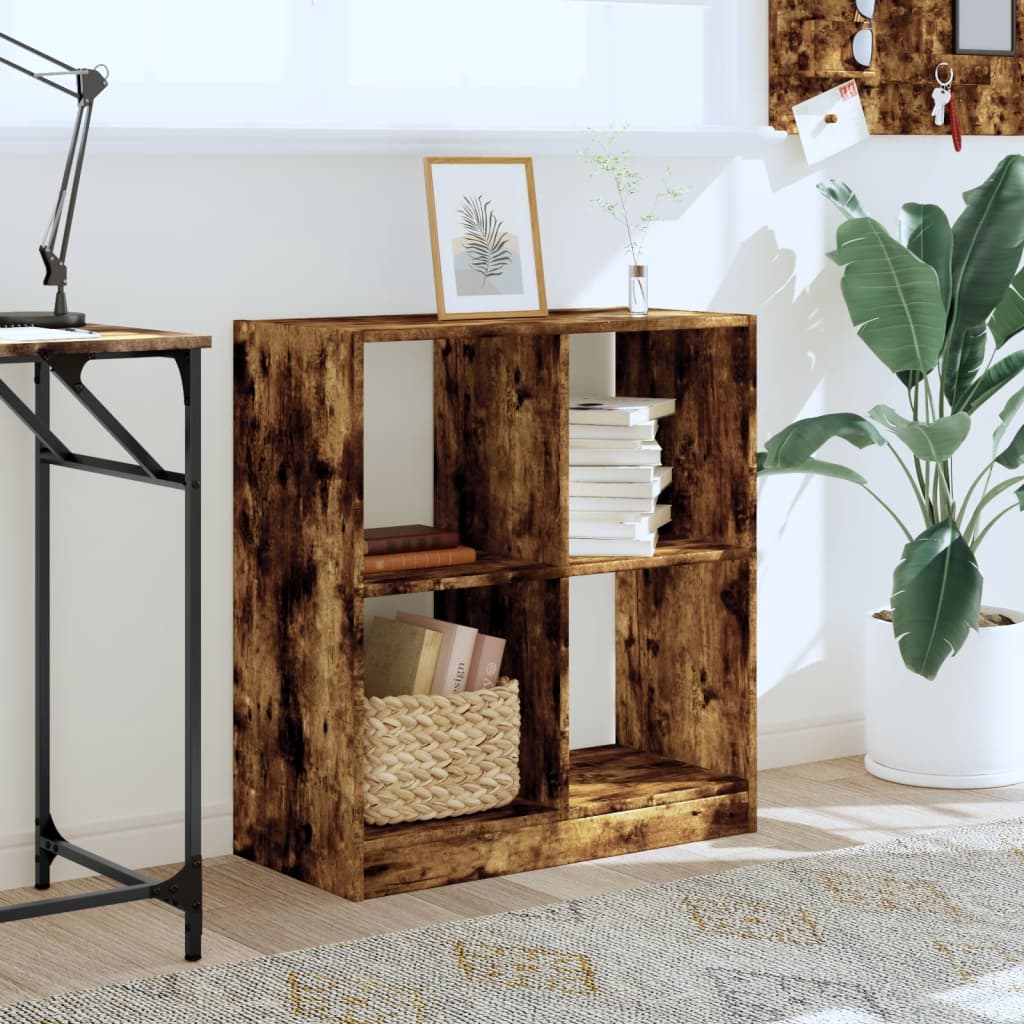 Regal za knjige boja hrasta 68,5x32x75 cm konstruirano drvo