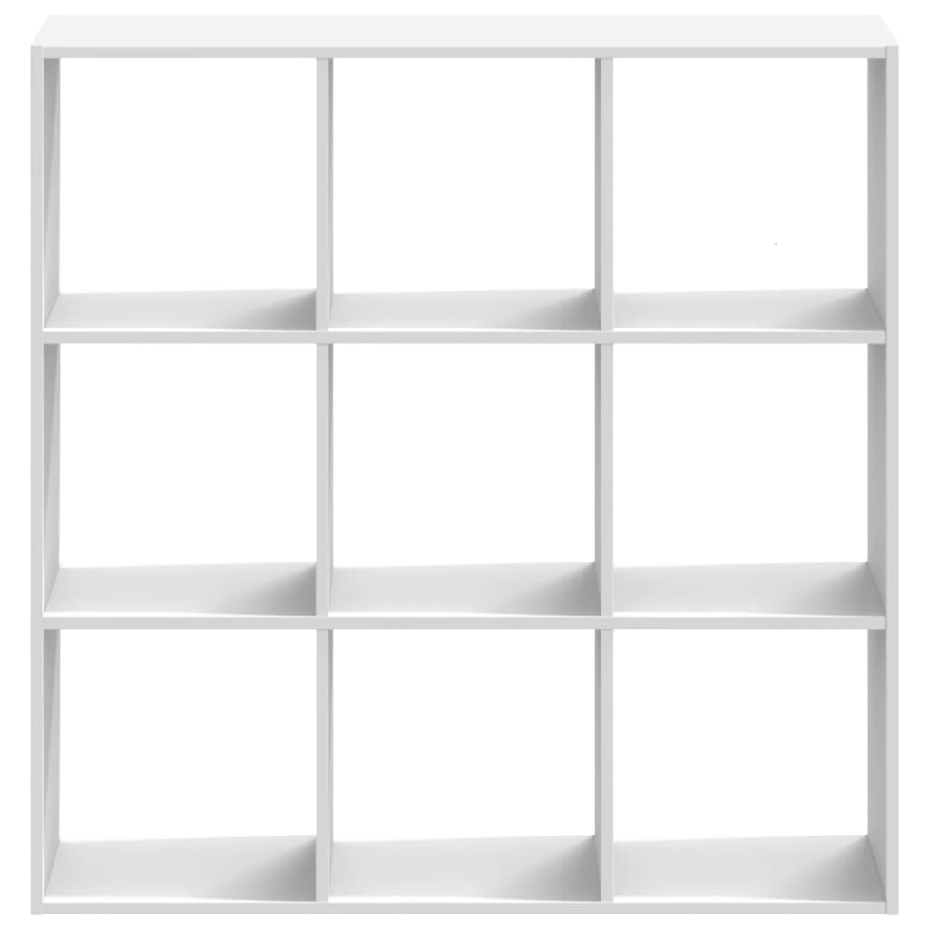 Regal za knjige bijeli 102 x 32 x 102 cm od konstruiranog drva