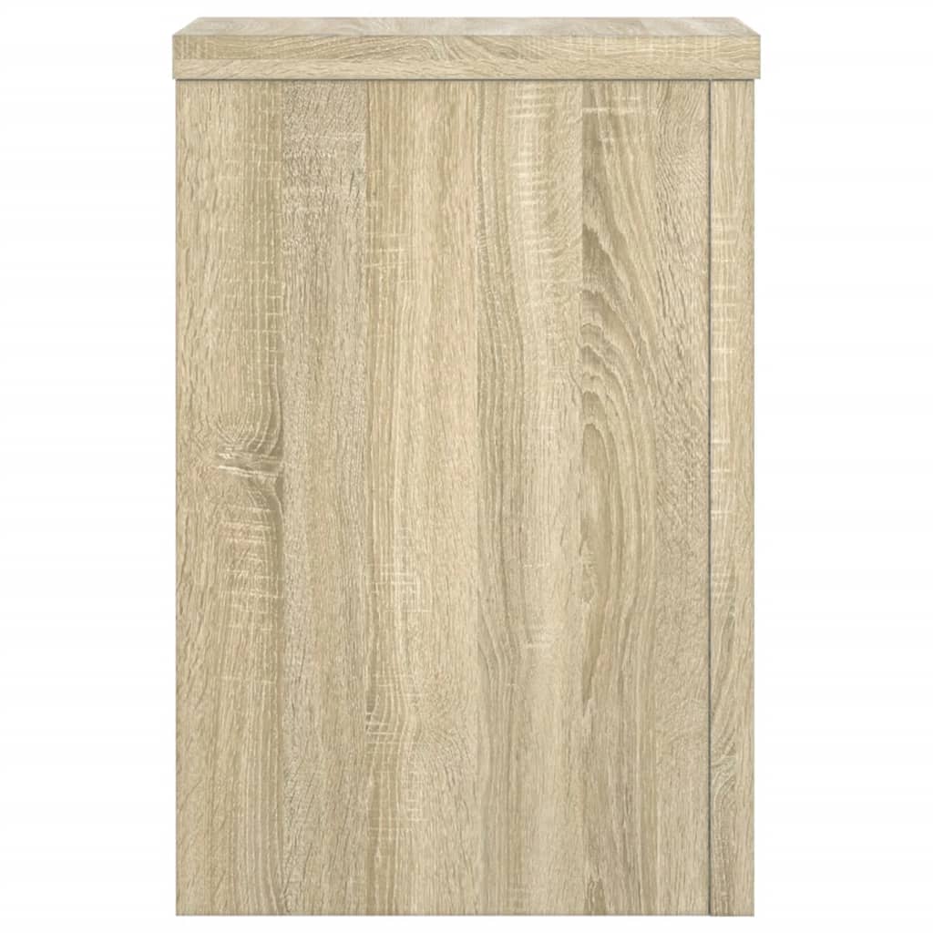 Stalci za biljke 2 kom boja hrasta 25 x 25 x 35 cm drveni