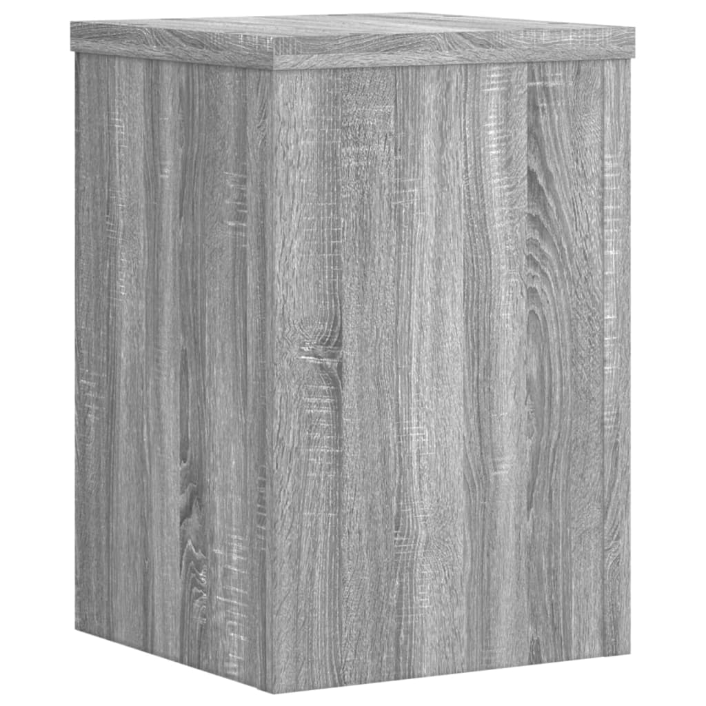Stalci za biljke 2 kom boja hrasta 25x25x35cm konstruirano drvo