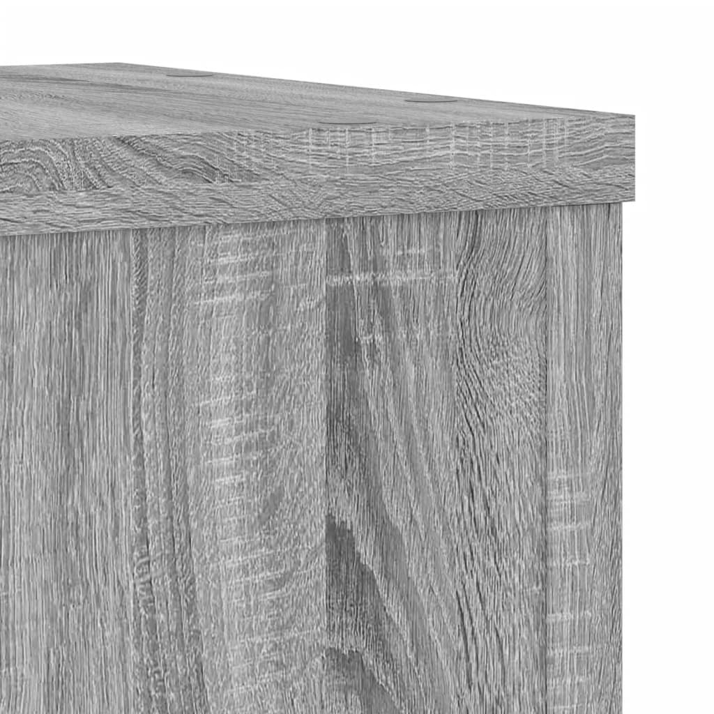 Stalci za biljke 2 kom boja hrasta 25x25x35cm konstruirano drvo