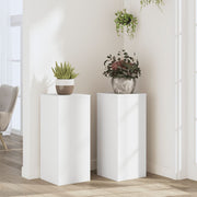 Stalci za biljke 2 kom bijeli 30 x 30 x 70 cm konstruirano drvo