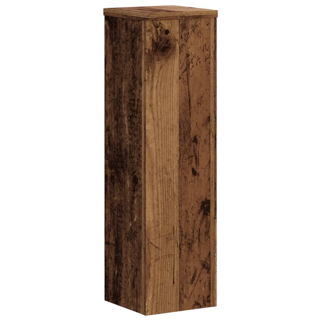 Stalci za biljke 2 kom boja starog drva 17 x 17 x 60 cm drveni