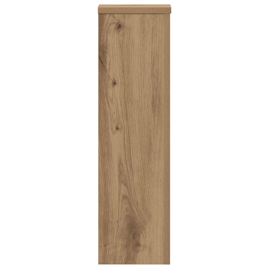 Stalci za biljke 2 kom boja hrasta 17 x 17 x 60 cm drveni