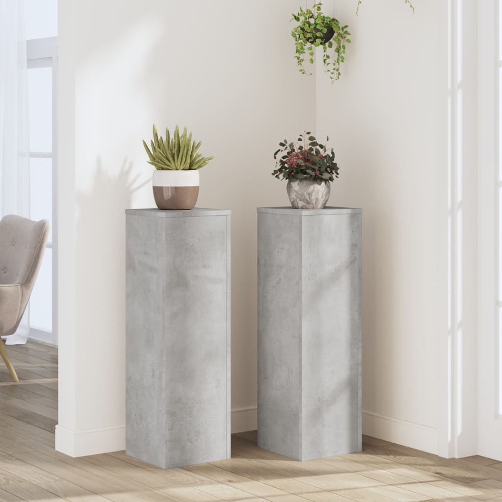 Stalci za biljke 2 kom 25x25x80 cm konstruirano drvo