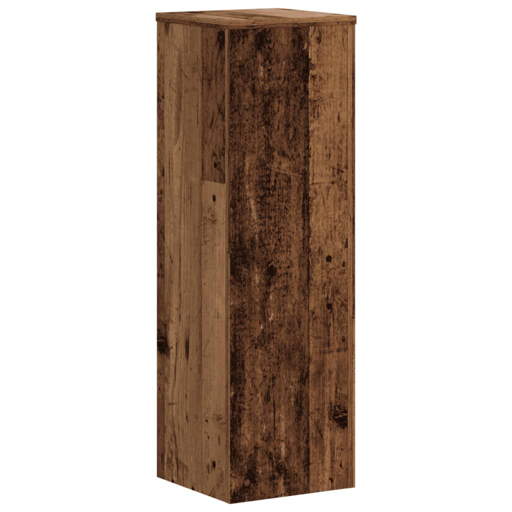 Stalci za biljke 2 kom boja drva 25x25x80 cm konstruirano drvo