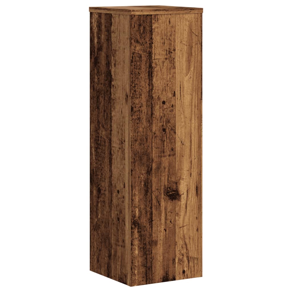 Stalci za biljke 2 kom boja drva 25x25x80 cm konstruirano drvo