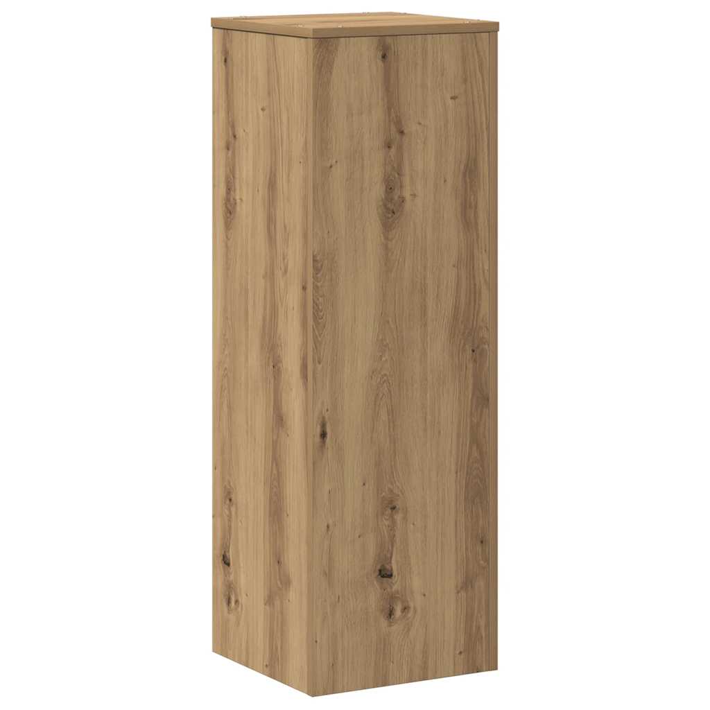 Stalak za biljke boja hrasta 33 x 33 x 100 cm konstruirano drvo