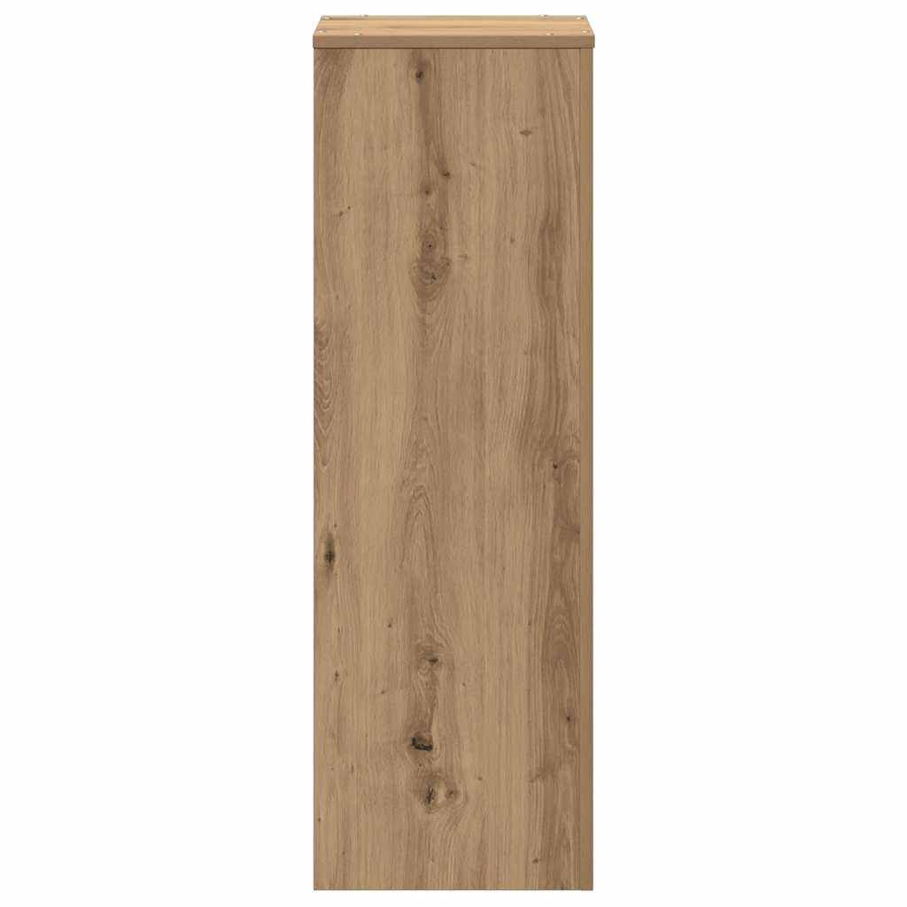 Stalak za biljke boja hrasta 33 x 33 x 100 cm konstruirano drvo