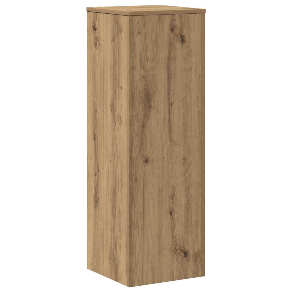 Stalak za biljke boja hrasta 33 x 33 x 100 cm konstruirano drvo