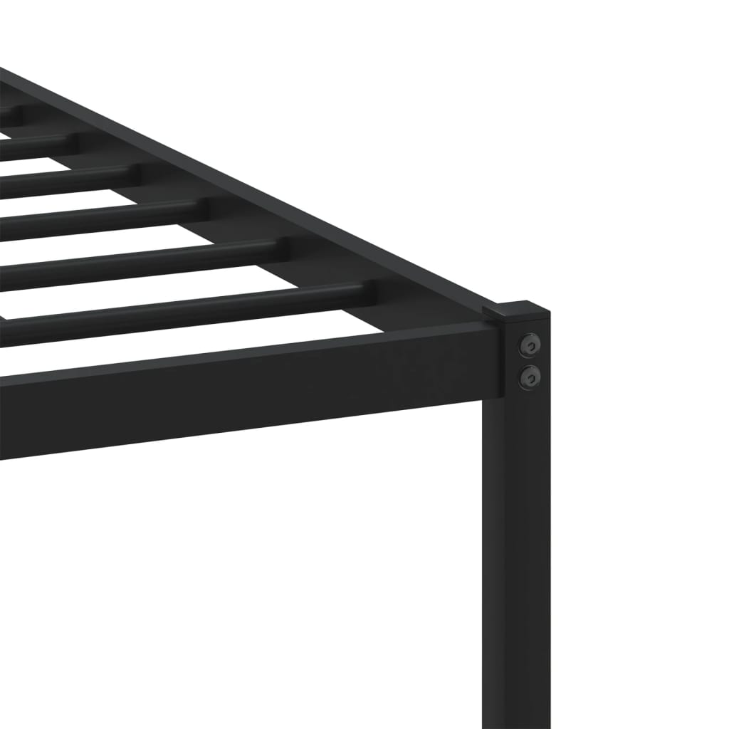 Metalni okvir kreveta bez madraca boja hrasta sonome 90x200 cm