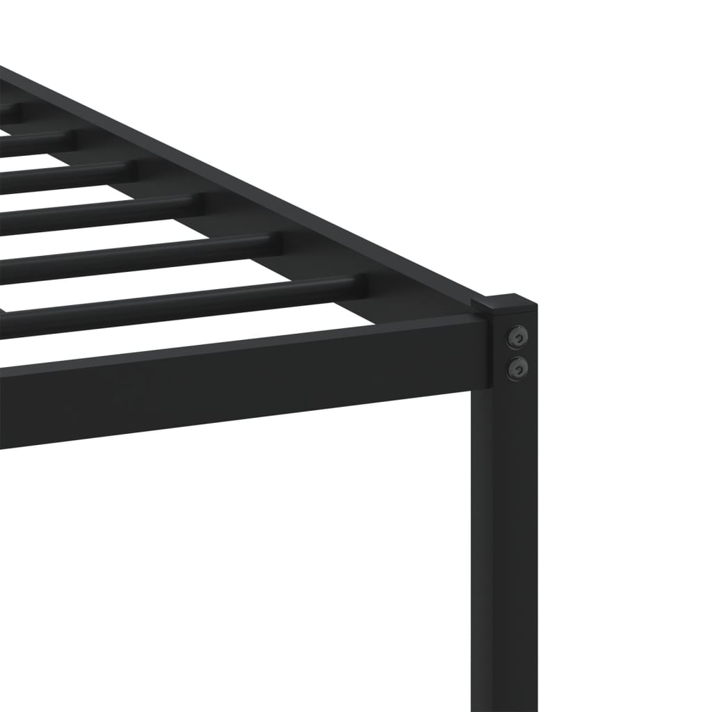 Metalni okvir kreveta bez madraca boja hrasta sonome 160x200 cm