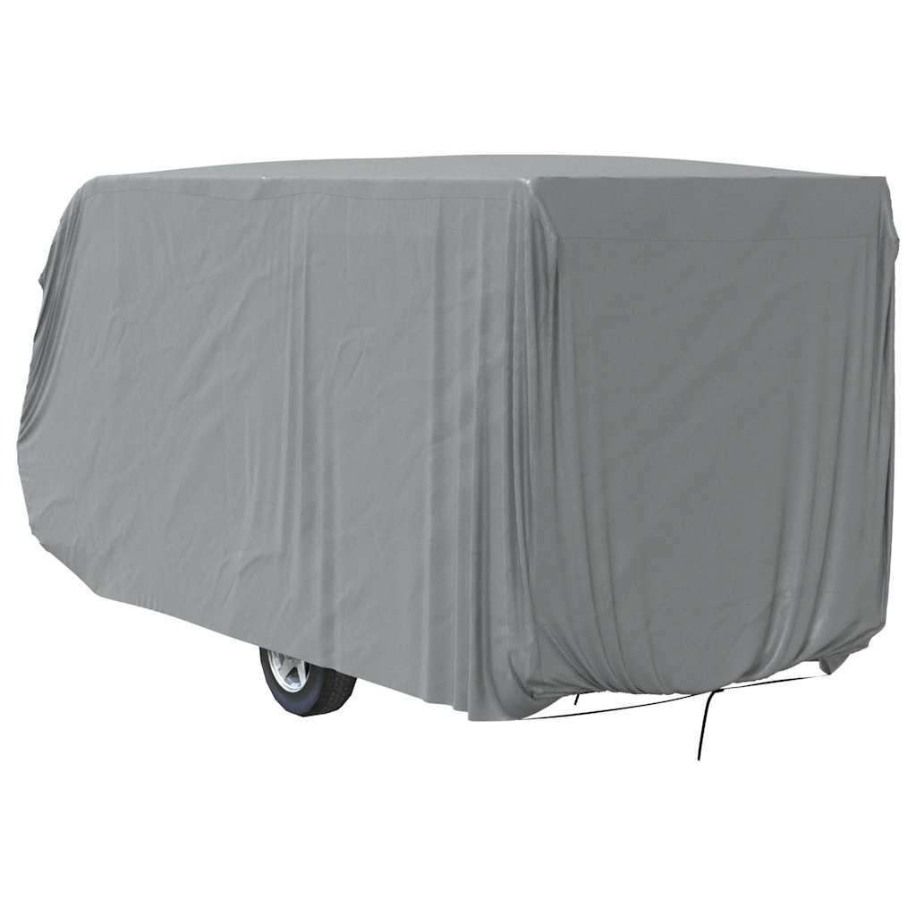 Navlaka za karavan siva 550x250x220 cm netkana tkanina
