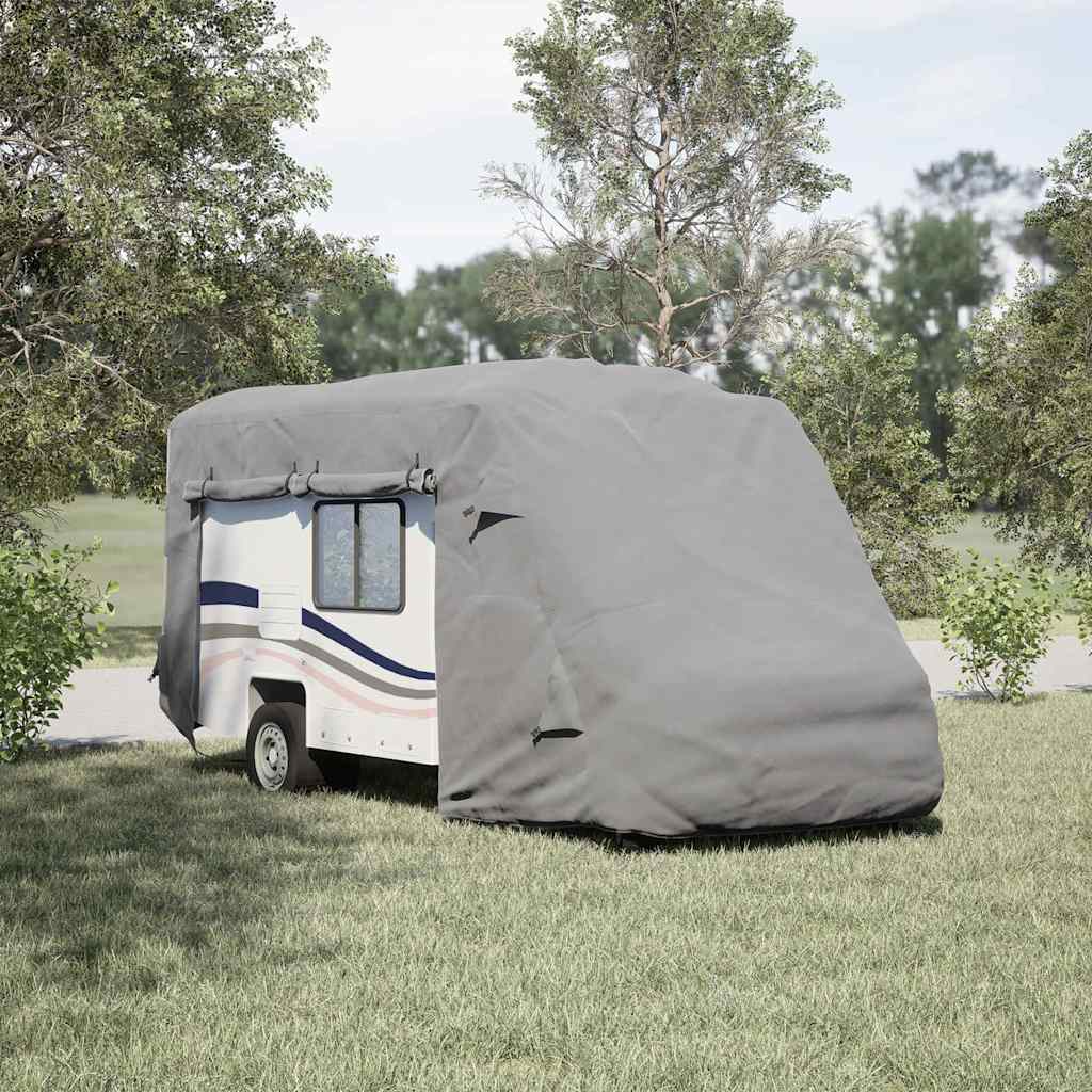 Navlake za kampere sive 570x235x275 cm netkana tkanina