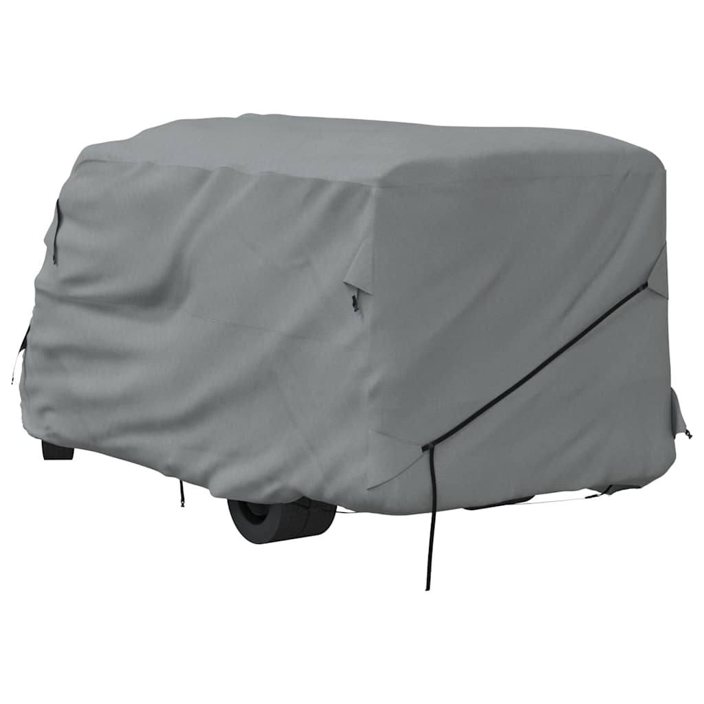 Navlake za kampere sive 570x235x275 cm netkana tkanina