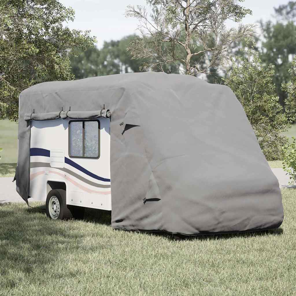 Navlake za kampere sive 570x235x275 cm netkana tkanina