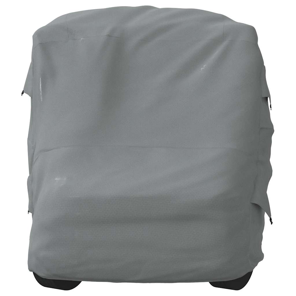 Navlake za kamper sive 610x235x275 cm netkana tkanina