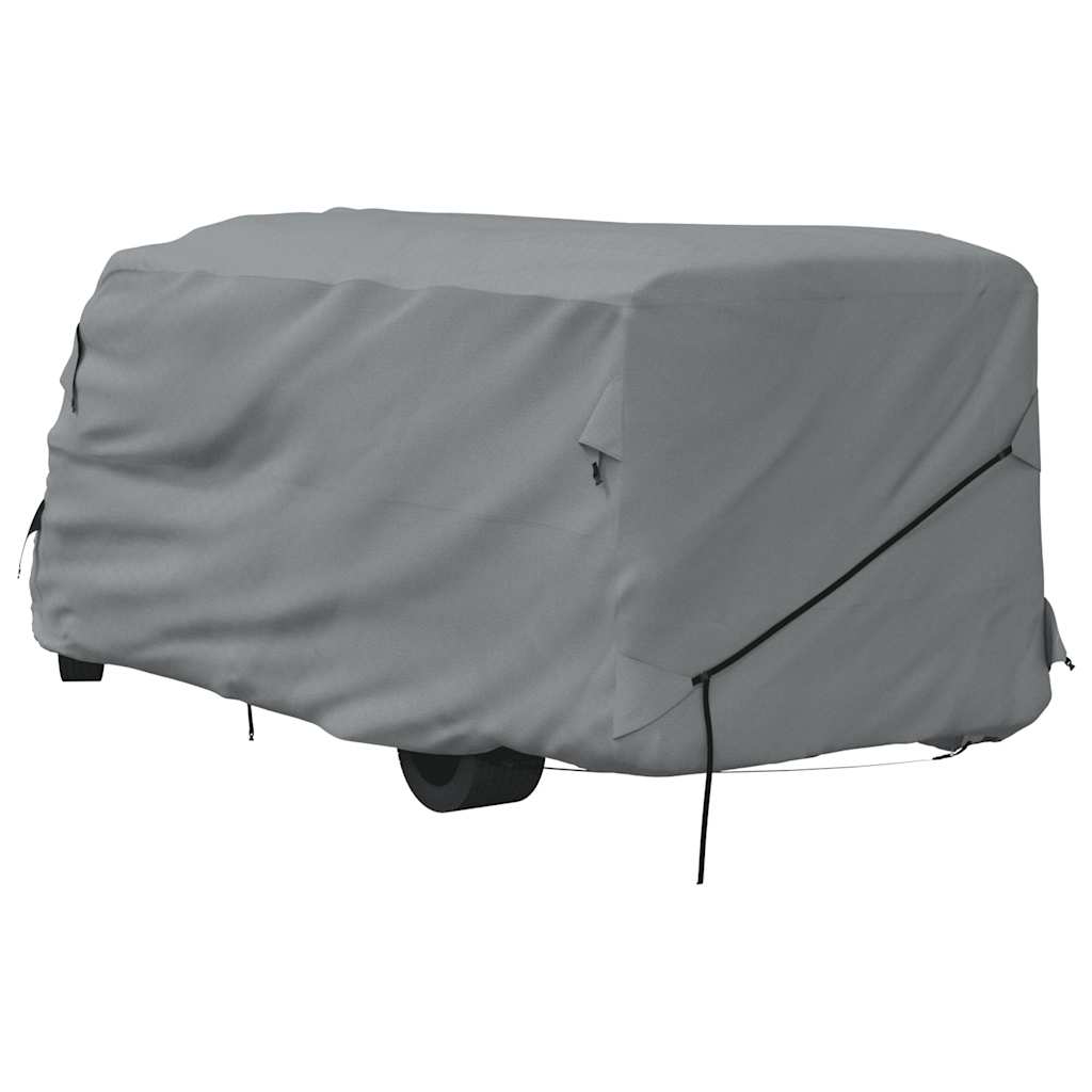 Navlake za kamper sive 730x235x275 cm netkana tkanina