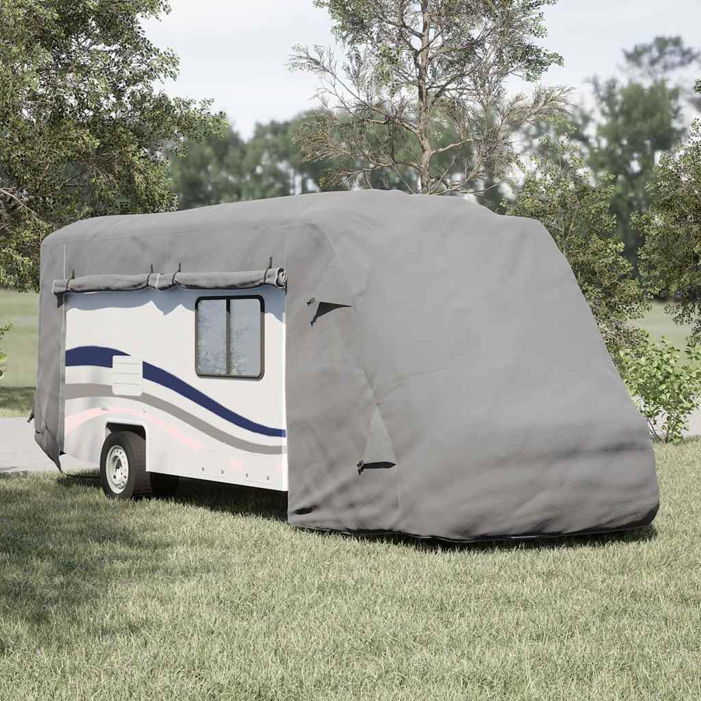 Navlake za kamper sive 730x235x275 cm netkana tkanina