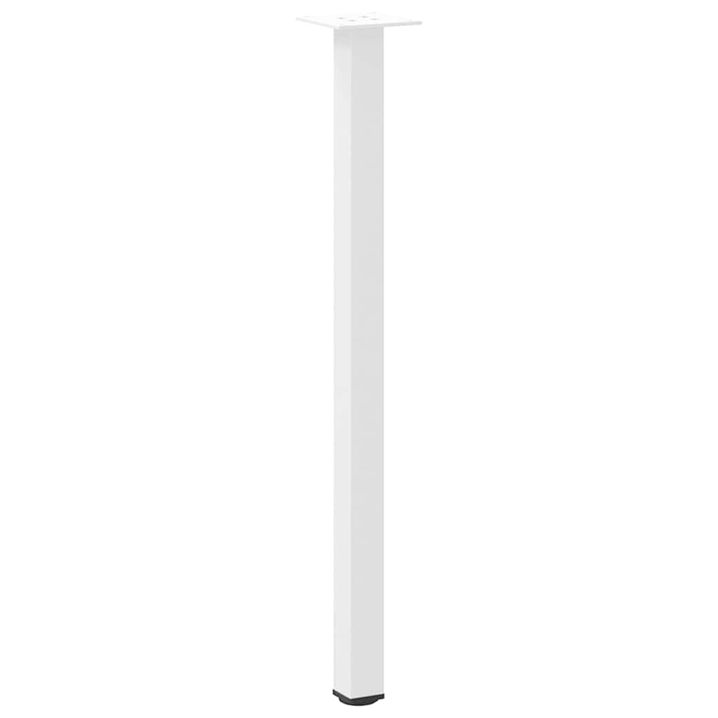 Noge za konzolni stol 4 kom Bijele 72-74 cm Čelik