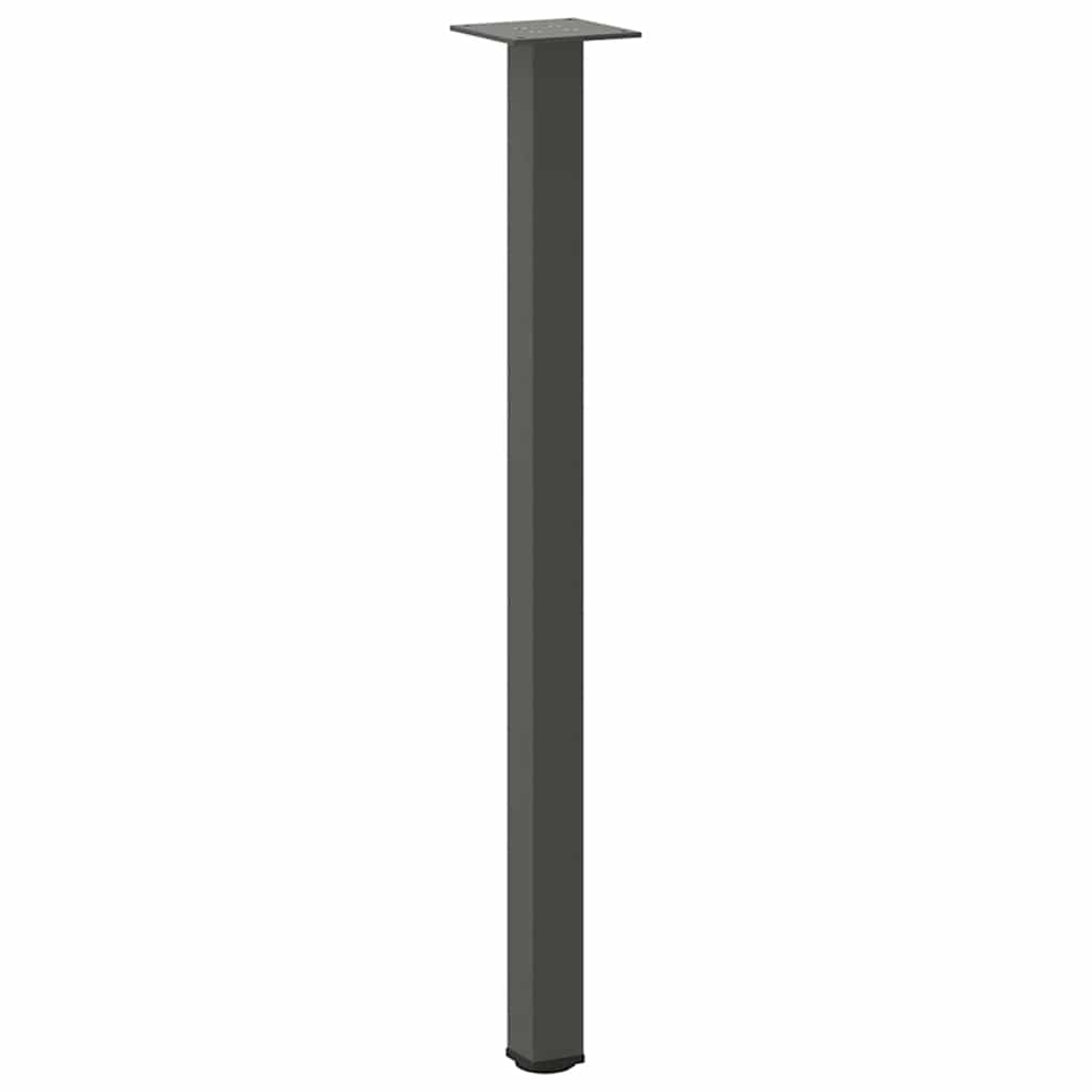 Noge za konzolni stol 4 kom. antracit 72-74 cm čelik