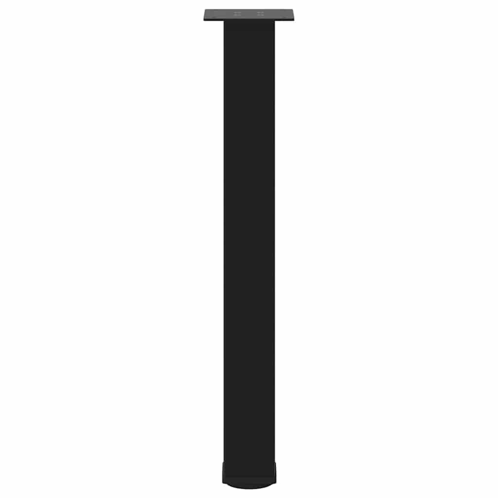Noge za konzolni stol 4 kom Crne 72-74 cm Čelične