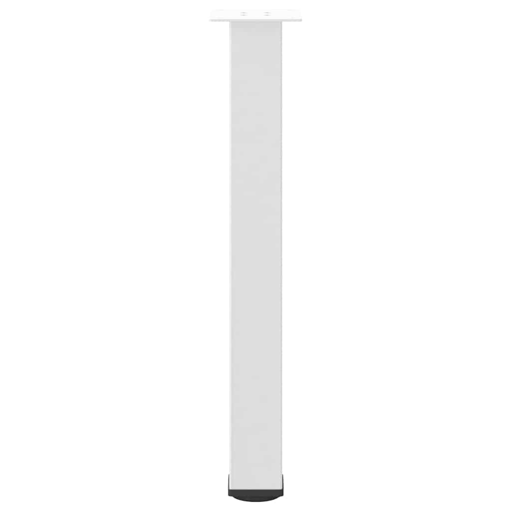 Noge za konzolni stol 4 kom Bijele 72-74 cm Čelik