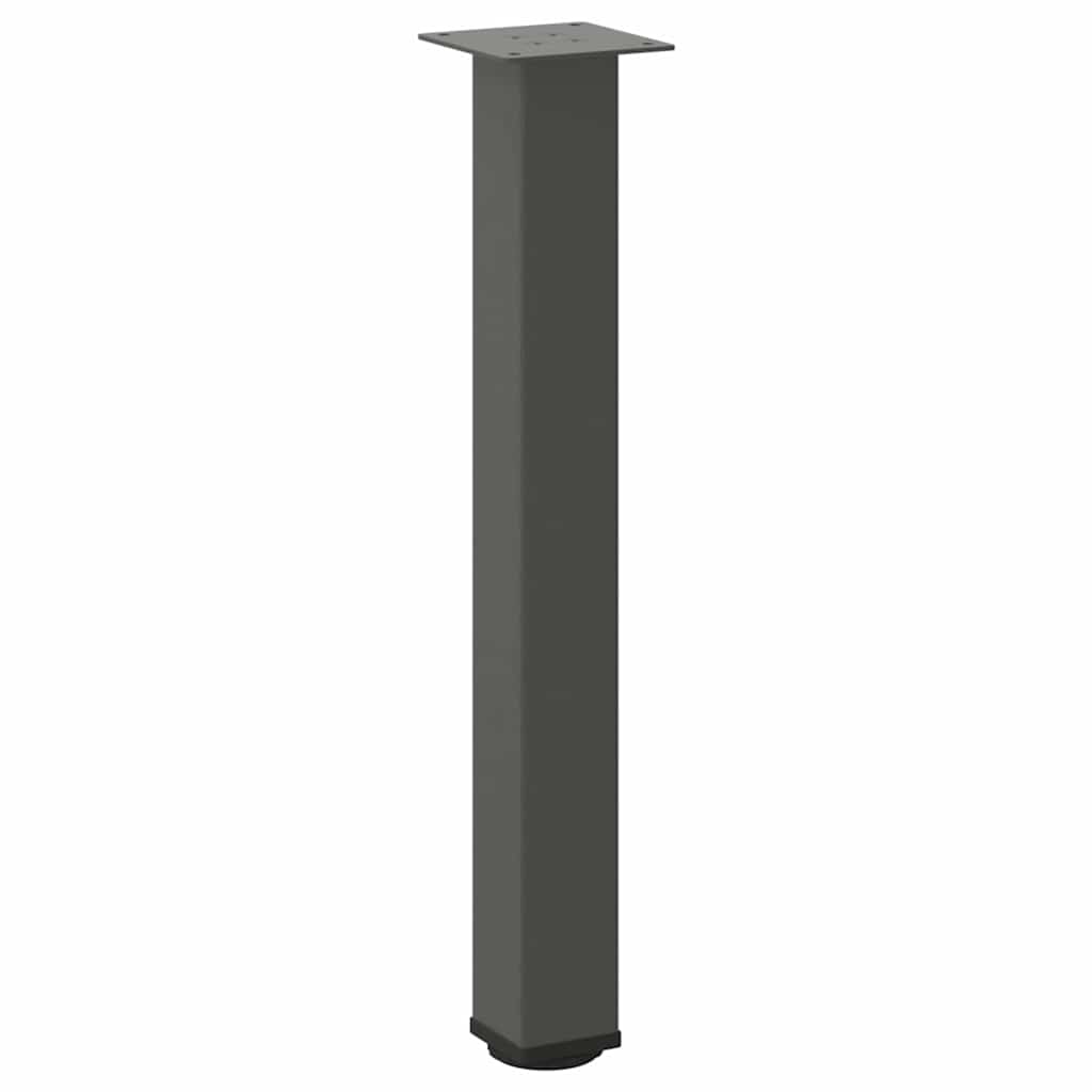 Noge za konzolni stol 4 kom. antracit 72-74 cm čelik