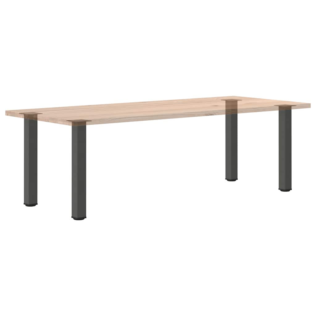 Noge za konzolni stol 4 kom. antracit 72-74 cm čelik